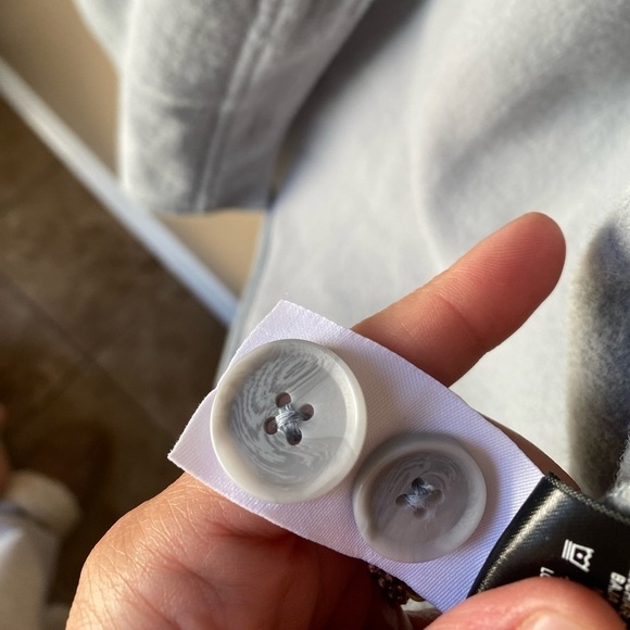 Hilary Radley Oversized Cozy Button Down Shacket - Picture 9 of 10